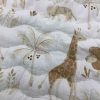 Baby Product Crane Baby | Crane Baby Cotton Quilted Play Mat, Kendi Safari Animals