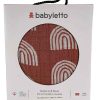 Baby Product Babyletto | Babyletto Muslin Crib Sheet, Terracotta Rainbow