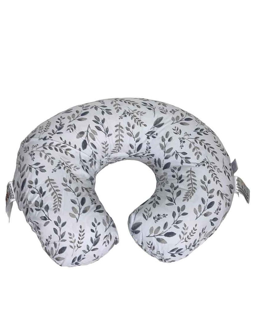 Baby Product Boppy | Boppy Nursing And Infant Support Pillow, Grey Taupe Leaves