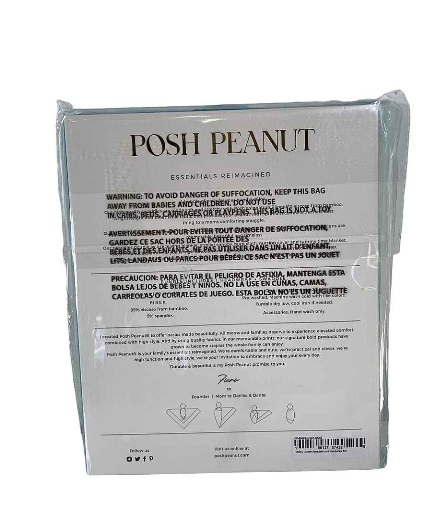 Baby Product Posh Peanut | Posh Peanut Swaddle And Headband Set, Hadley