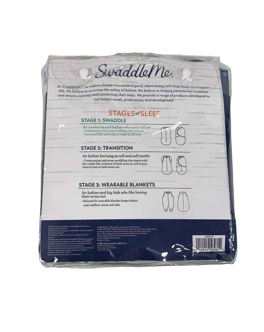 Baby Product Summer Infant | Summer Infant Swaddleme Original Swaddle Wrap 3Pk, Large (3-6 Months), Mountaineer