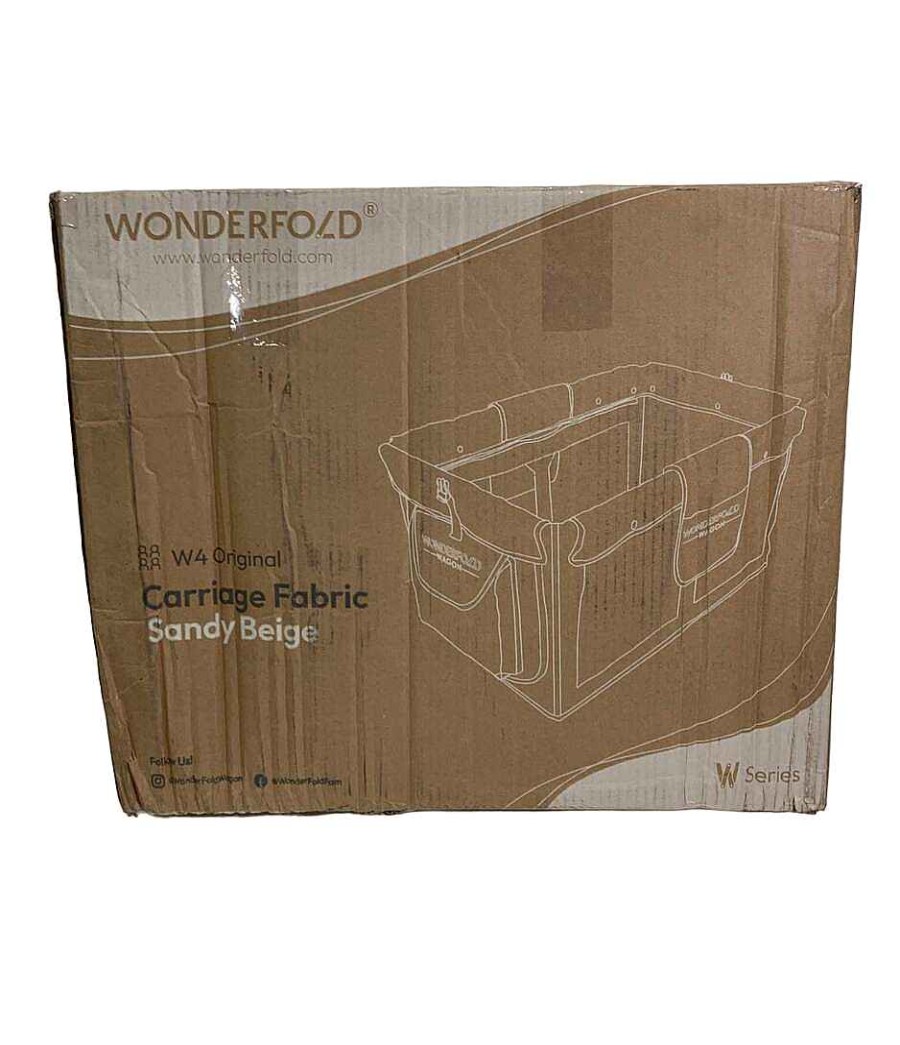 Baby Product Wonderfold | Wonderfold Carriage Fabric, W4, Sandy Beige