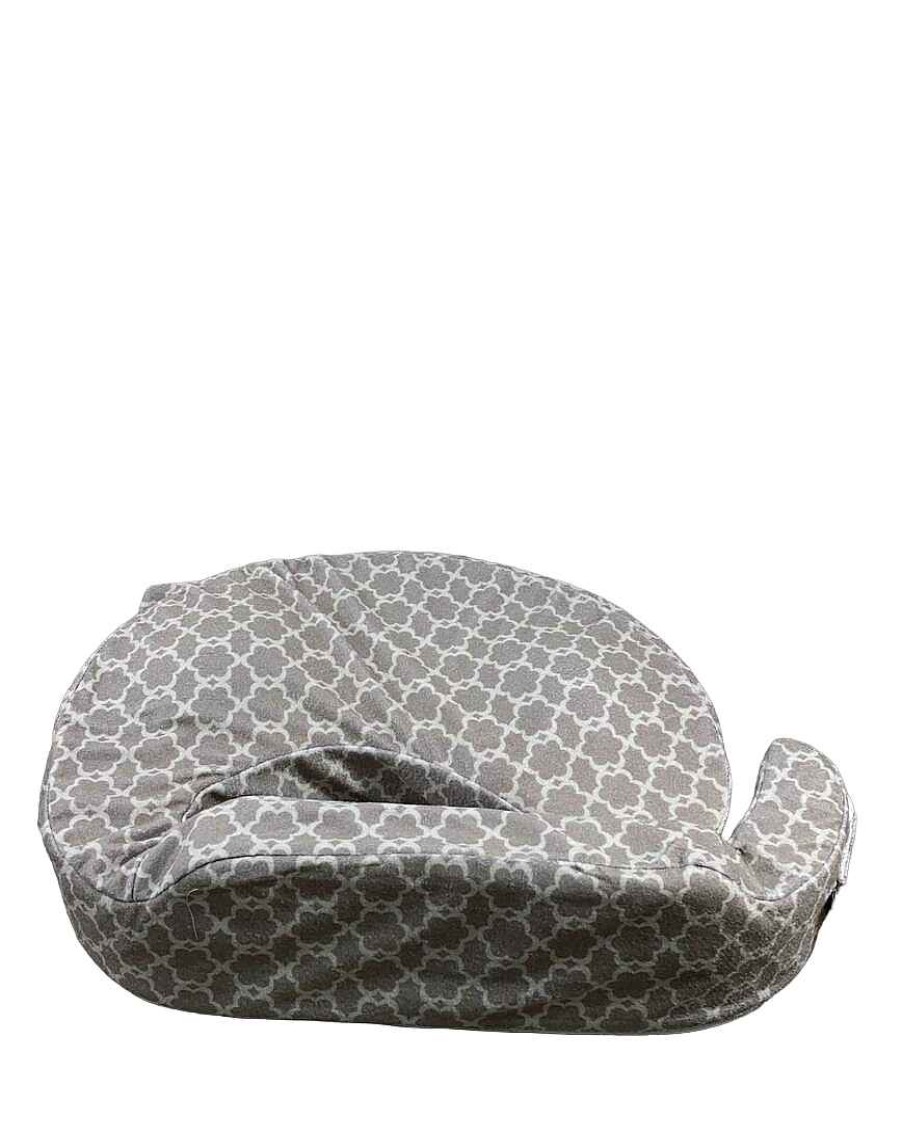 Baby Product My Brest Friend | My Brest Friend Deluxe Nursing Pillow, Flower Key Grey