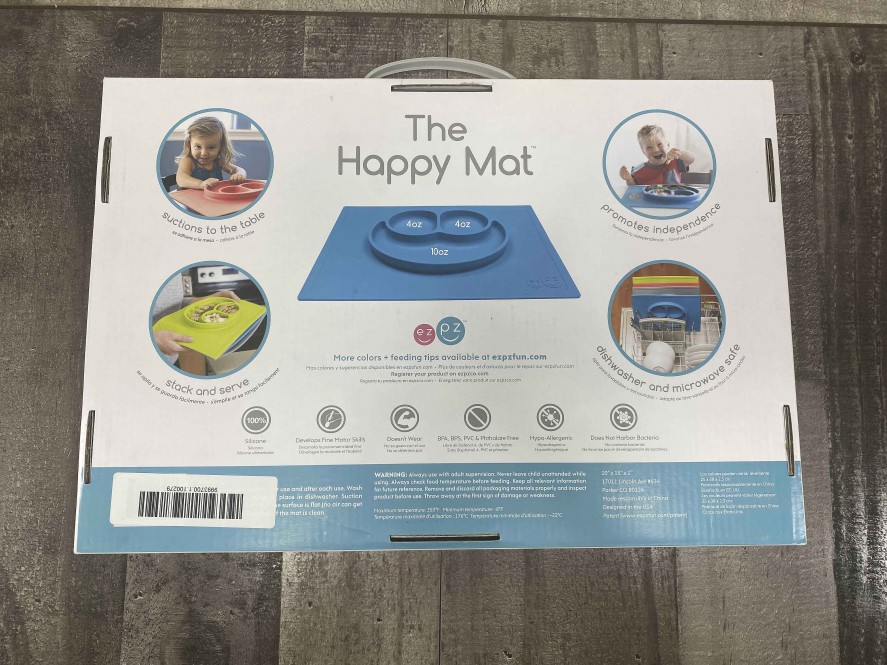 Baby Product Ezpz | Ezpz Happy Mat, Blue