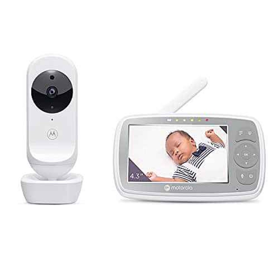 Baby Product Motorola | Motorola Vm44 Connect 4.3 Wifi Video Baby Monitor