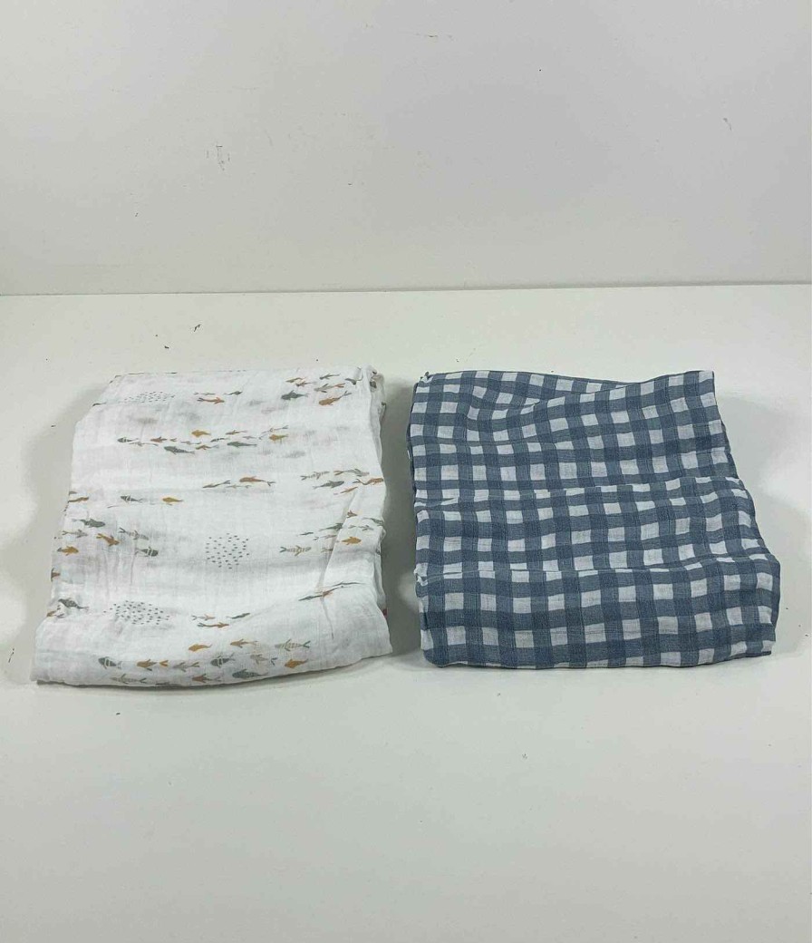 Baby Product Lulujo | Lulujo Muslin Swaddle Blankets, 2 Pack