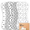 Baby Product KeaBabies | Keababies Urban Burp Cloths, Greyscape