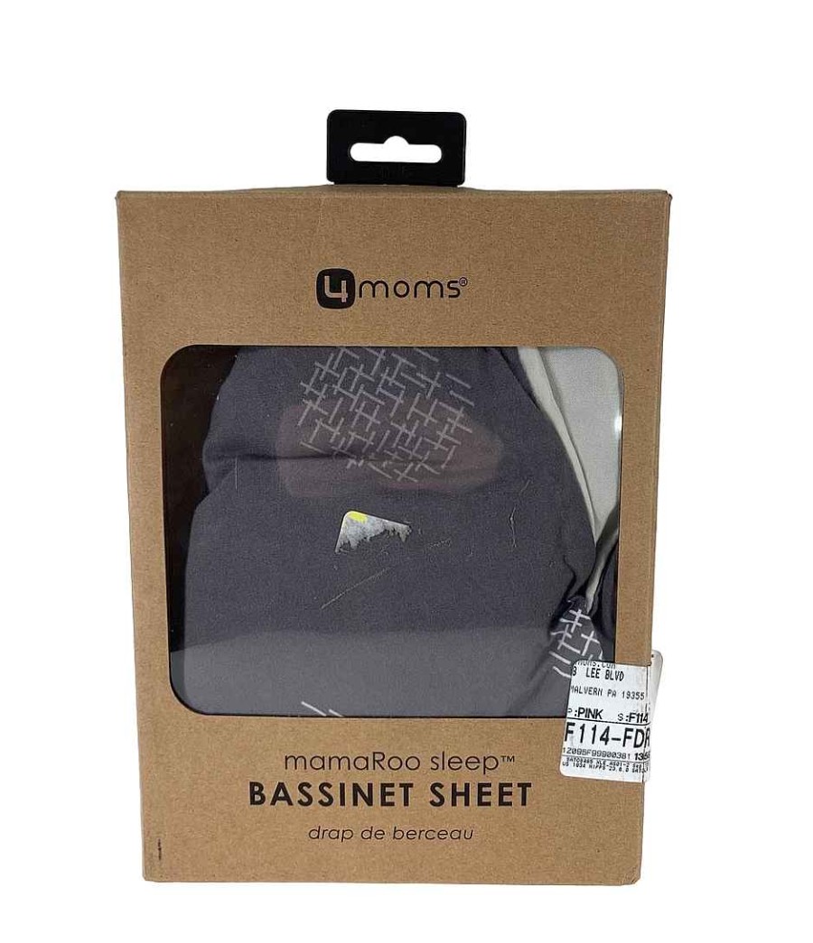 Baby Product 4moms | 4Moms Breeze Cotton Bassinet Sheet, Grey