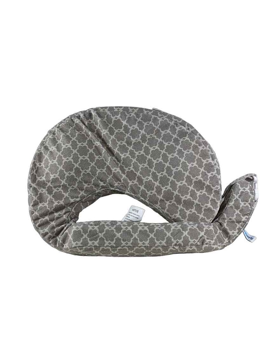 Baby Product My Brest Friend | My Brest Friend Deluxe Nursing Pillow, Flower Key Grey