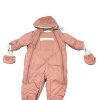 Baby Product 7 A.M. Enfant | 7 A.M. Enfant Benji Snowsuit Bebe, Rose Dawn Quilted