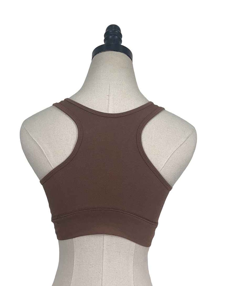 Baby Product Kindred Bravely | Kindred Bravely French Terry Racerback Nursing And Sleep Bra, Mocha, Small