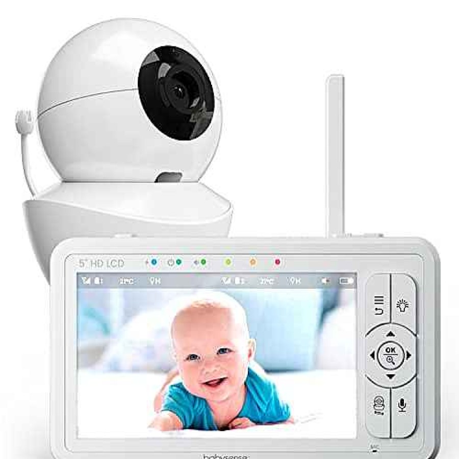 Baby Product Babysense | Babysense Hd Split Screen Video Baby Monitor S2