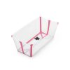 Baby Product Stokke | Stokke Flexi Bath Foldable Baby Bathtub, Transparent Pink, Regular