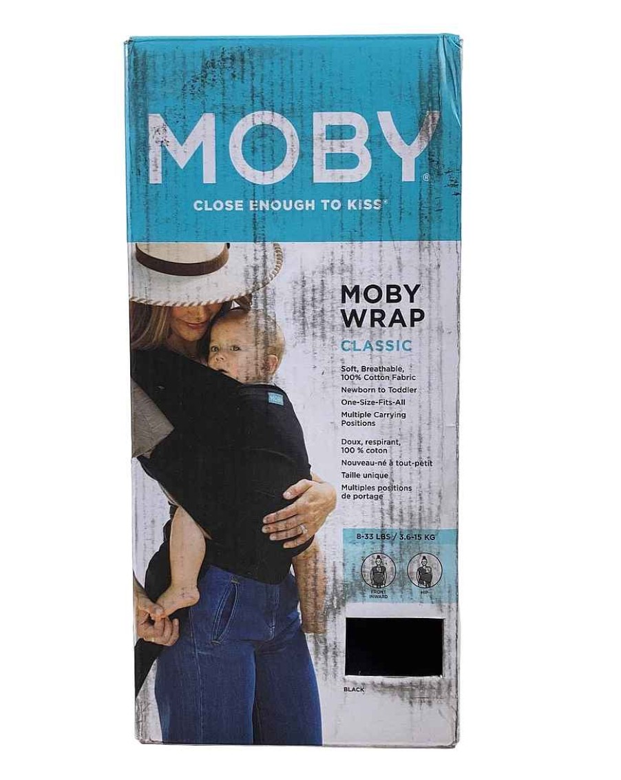 Baby Product Moby | Moby Wrap Baby Carrier, Black