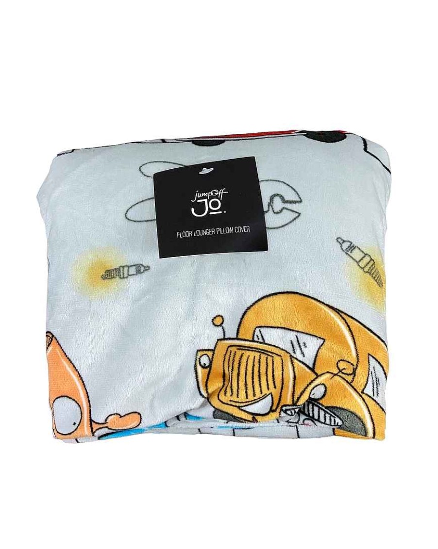 Baby Product JumpOff Jo | Jumpoff Jo Floor Lounger Soft Pillow Cover, Jo'S Garage