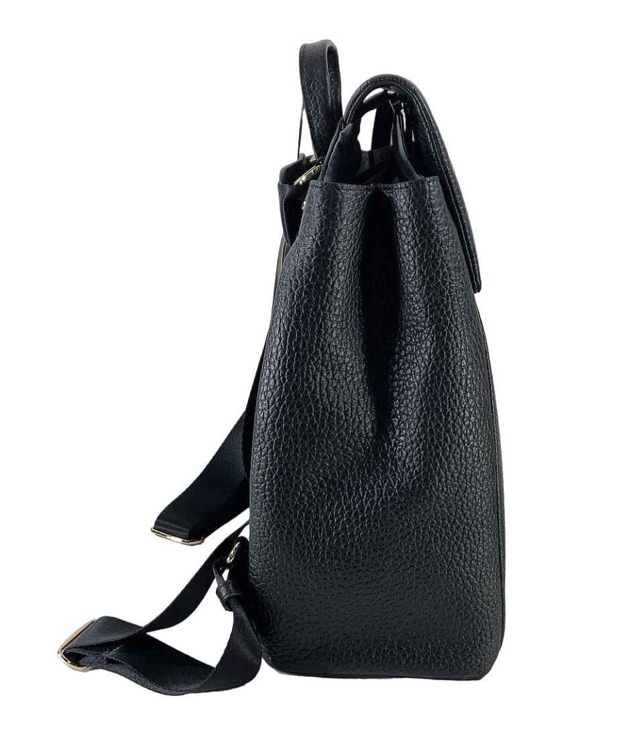 Baby Product StorkSak | Storksak St. James Leather Changing Bag, Black