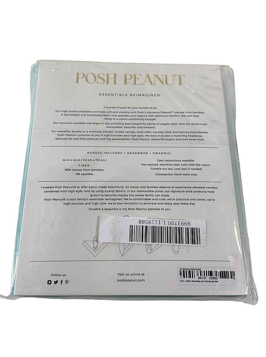 Baby Product Posh Peanut | Posh Peanut Swaddle And Headband Set, Pari