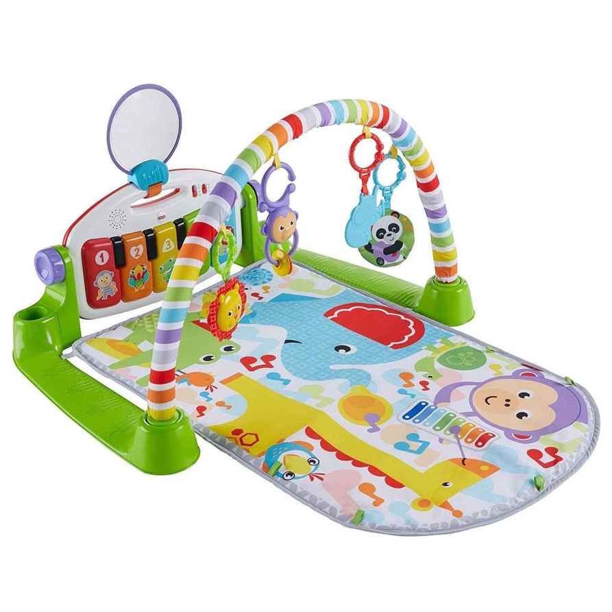 Baby Product Fisher Price | Fisher Price Deluxe Kick & Play Piano Gym, Green