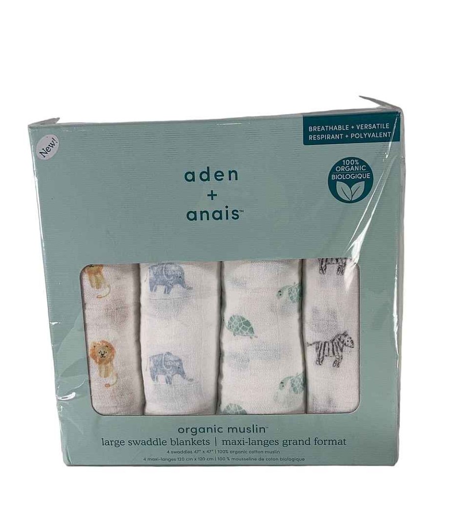 Baby Product Aden + Anais | Aden + Anais Large Cotton Muslin Swaddle, 4 Pack