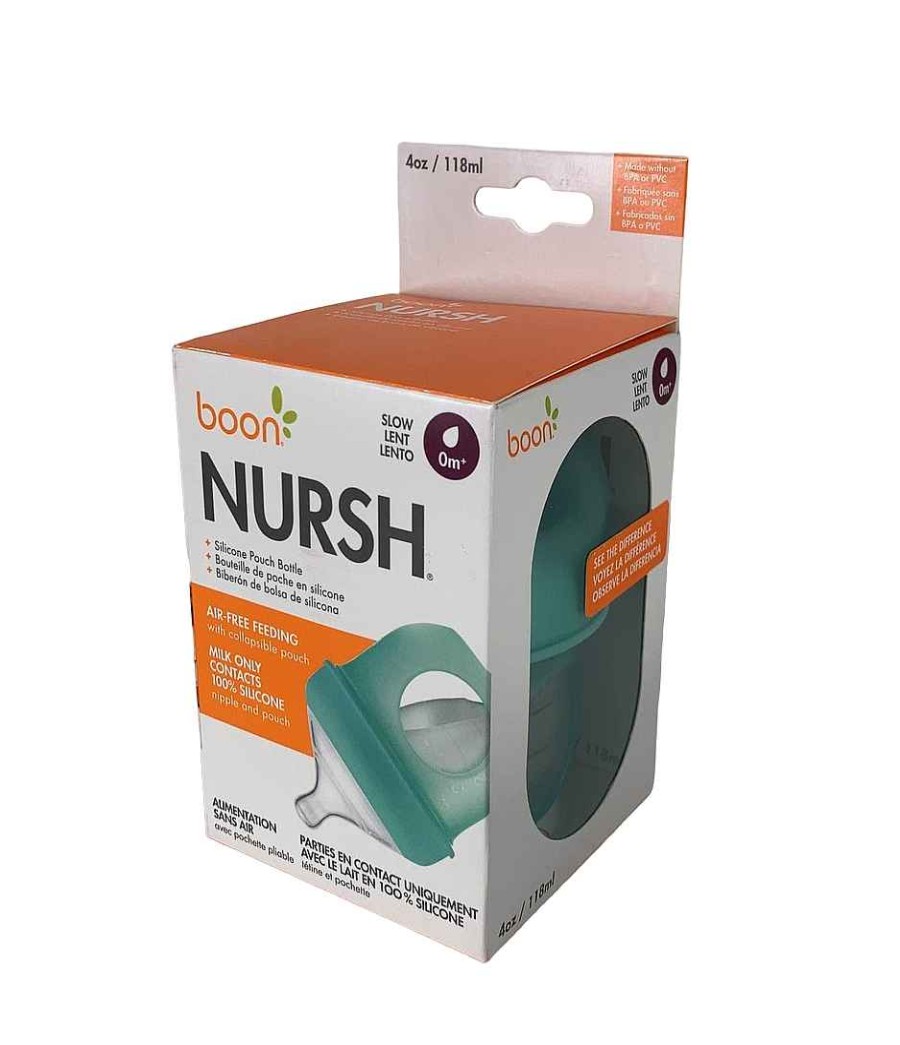 Baby Product Boon | Boon Nursh Bottle, 4Oz, Slow