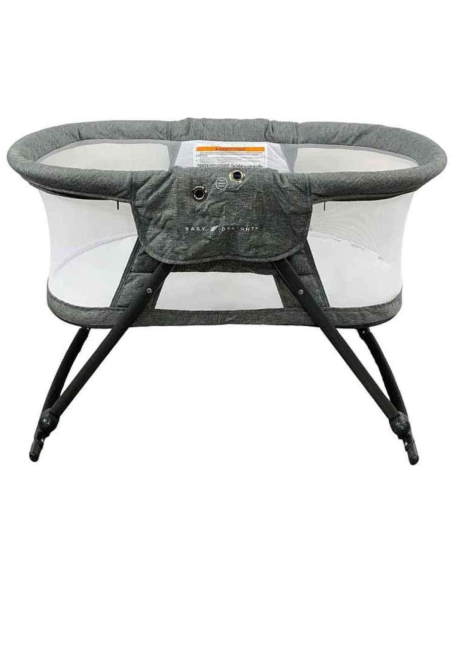 Baby Product Baby Delight | Baby Delight Go With Me Slumber Deluxe Portable Rocking Bassinet, Charcoal Tweed