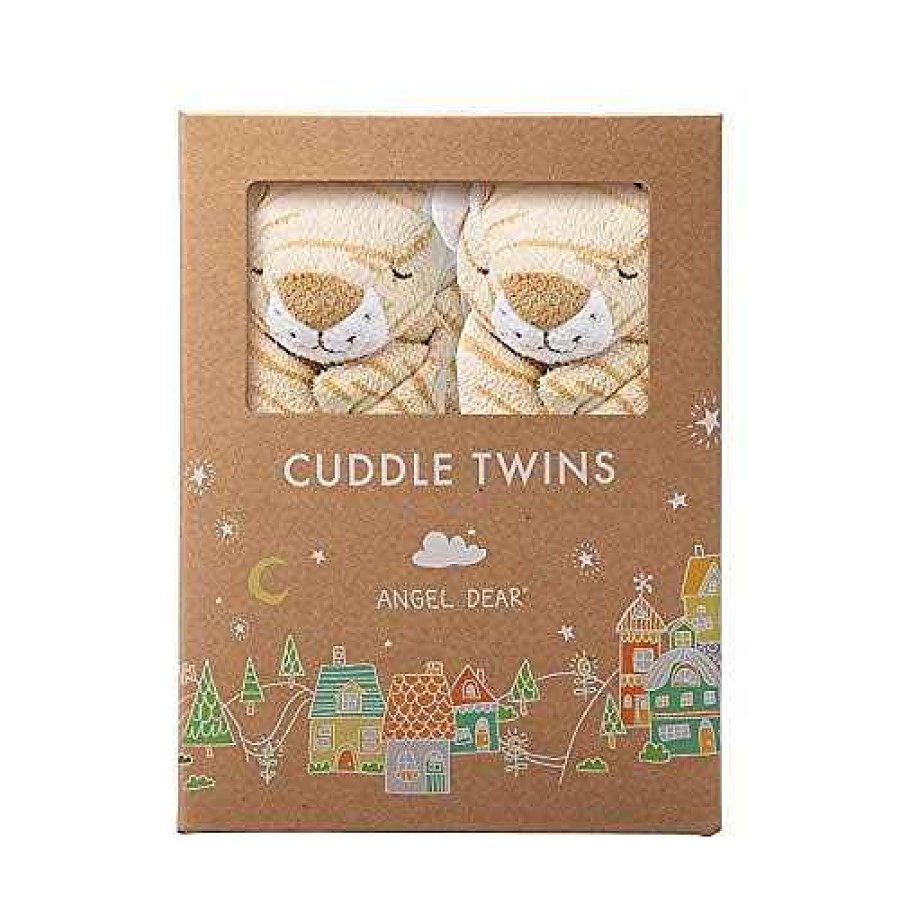 Baby Product Angel Dear | Angel Dear Cuddle Twins Blankie Set