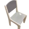 Baby Product Milliard | Milliard Play Chair Set, Modern Grey/White