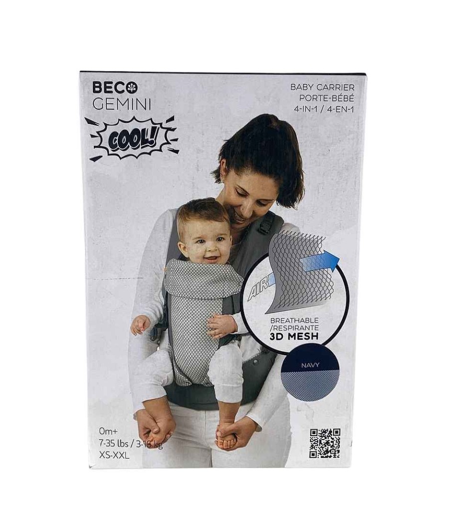 Baby Product Beco | Beco Gemini Baby Carrier, Cool Mesh Navy