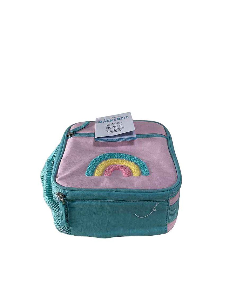 Baby Product Pottery Barn Kids | Pottery Barn Kids Mackenzie Pink Rainbows Chenille Classic Lunch Box