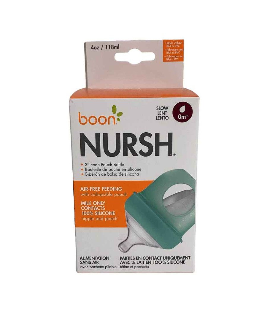 Baby Product Boon | Boon Nursh Bottle, 4Oz, Slow