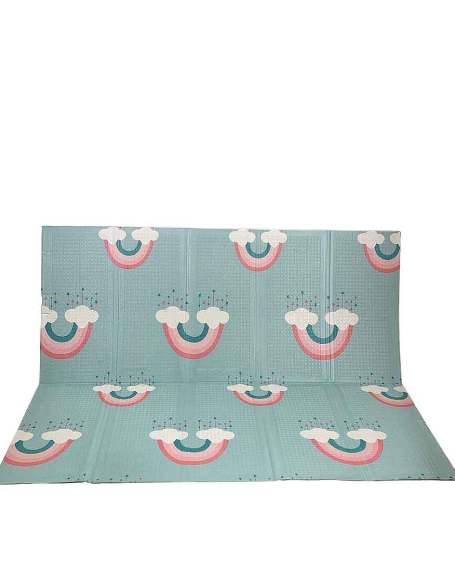 Baby Product JumpOff Jo | Jumpoff Jo Large Waterproof Foam Padded Playmat, Woodland Rainbow