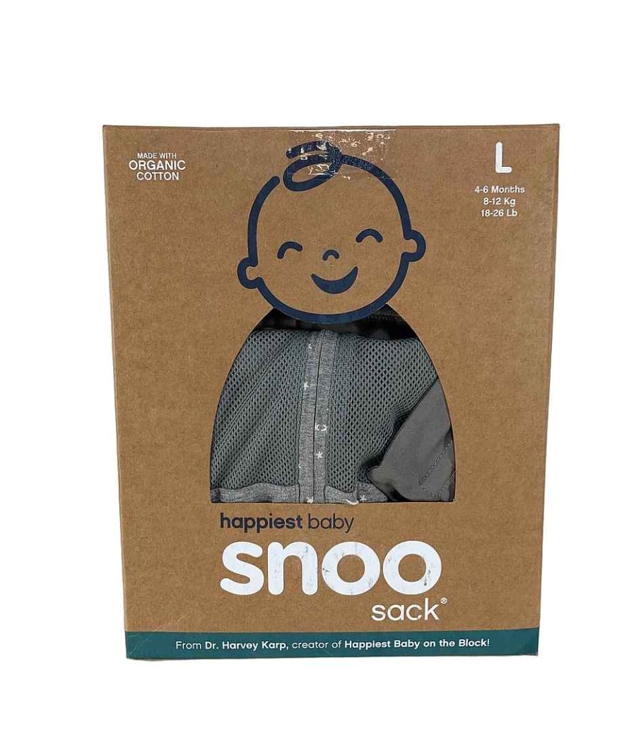 Baby Product Happiest Baby | Happiest Baby Snoo Sack, Large (18-26 Lbs), Graphite Stars