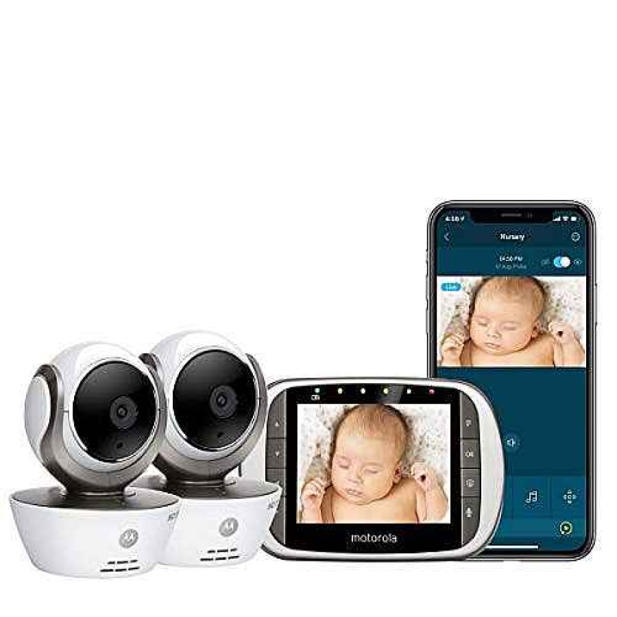 Baby Product Motorola | Motorola Mbp853Connect Wi-Fi Video Baby Monitor