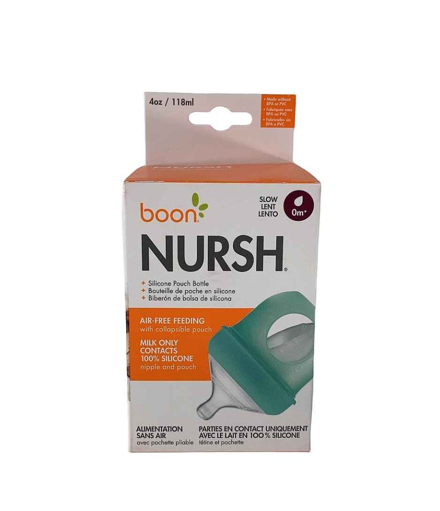 Baby Product Boon | Boon Nursh Bottle, 4Oz, Slow