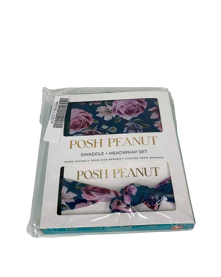 Baby Product Posh Peanut | Posh Peanut Swaddle And Headband Set, Keisha