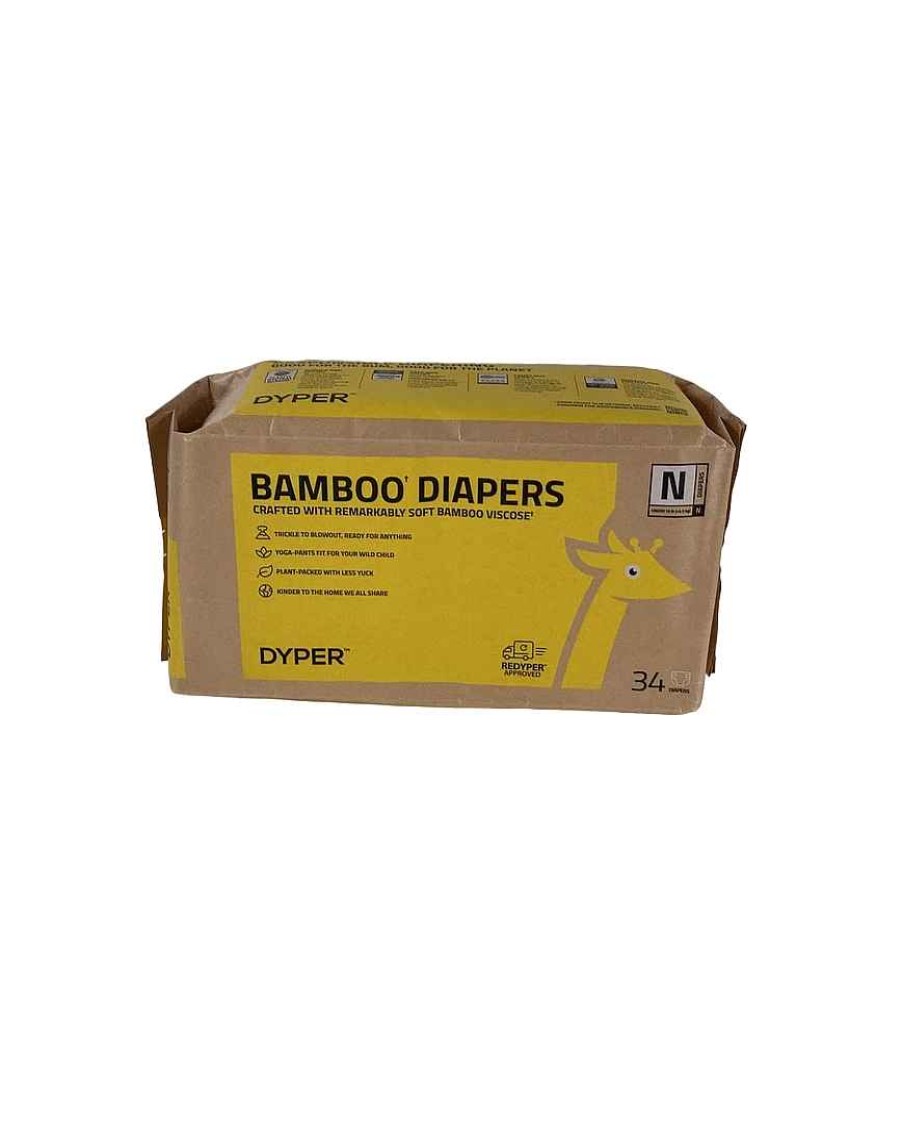 Baby Product DYPER | Dyper Bamboo Diapers, N, 34 Count