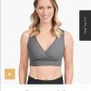 Baby Product Kindred Bravely | Kindred Bravely French Terry Racerback Nursing And Sleep Bra, Grey Heather, Medium