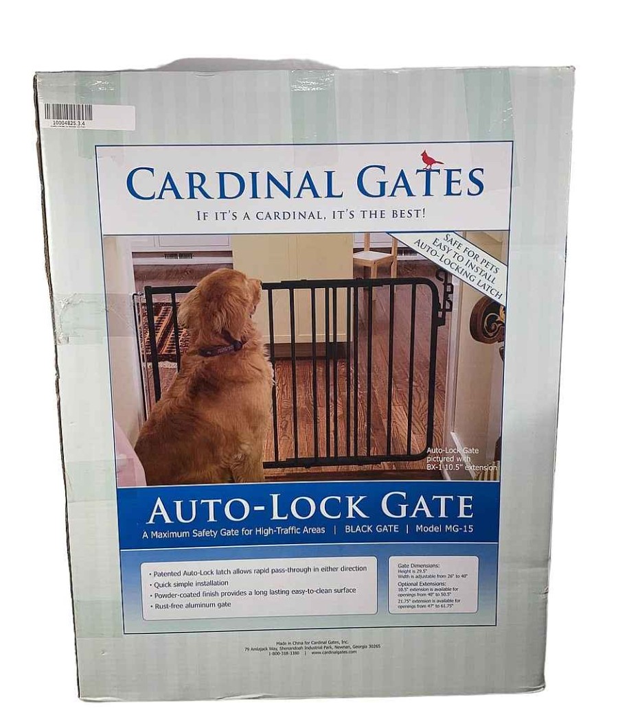 Baby Product Brand New | Cardinal Gates Auto-Lock Safety Gate, Black