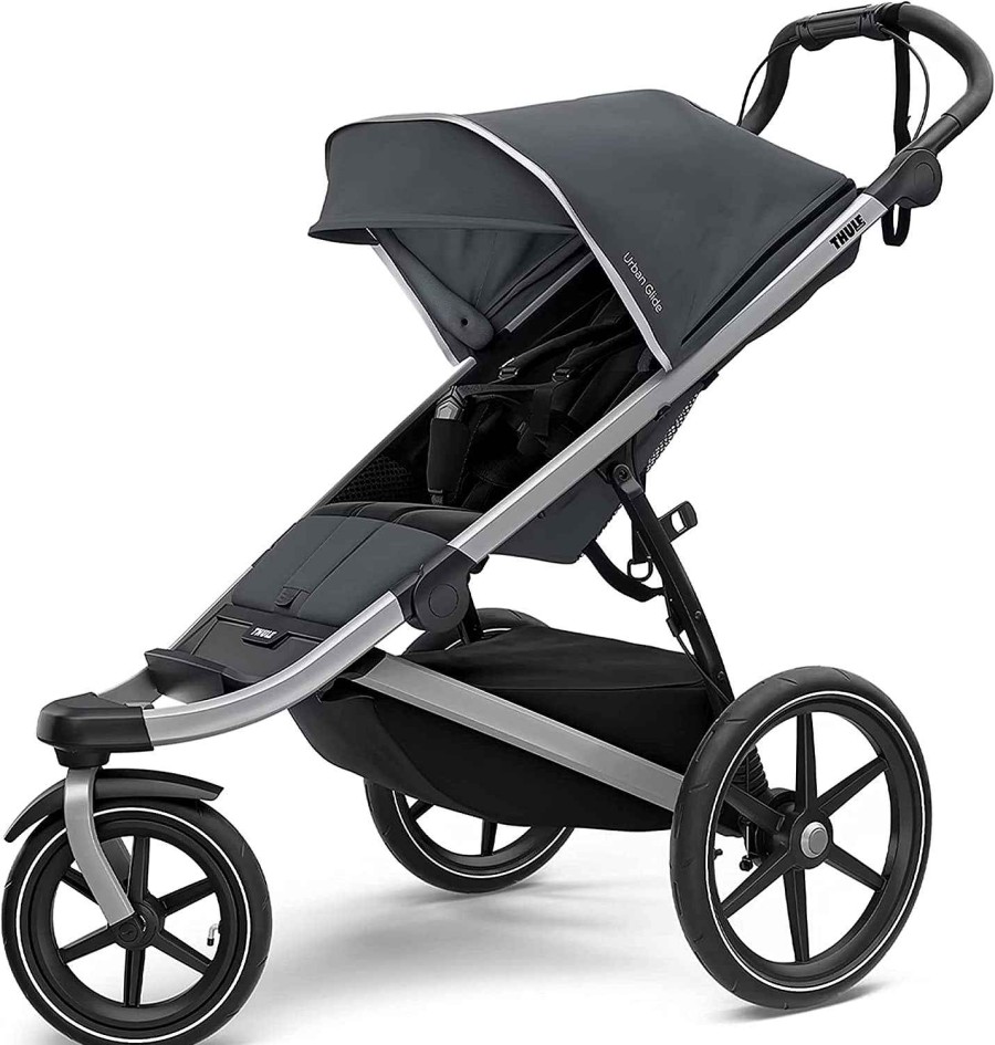 Baby Product Thule | Thule Urban Glide 2 Jogging Stroller Single, 2018, Aluminum, Dark Shadow