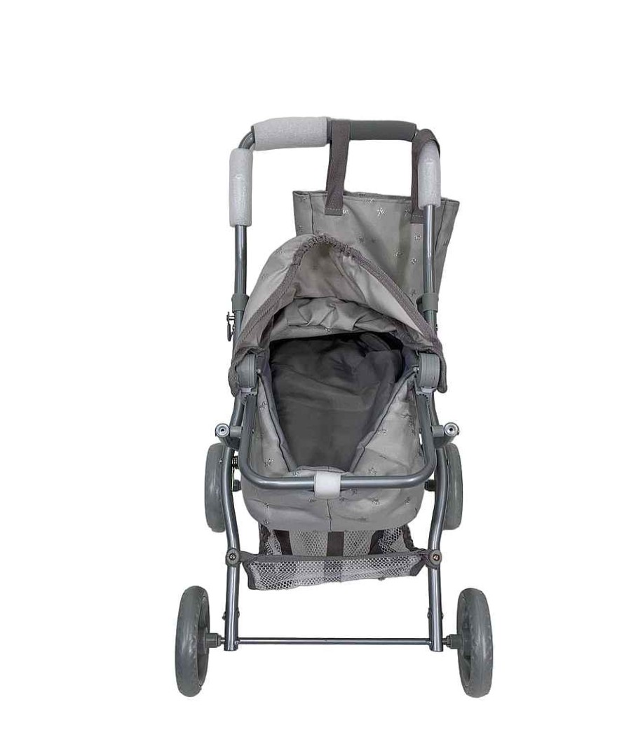 Baby Product Pottery Barn Kids | Pottery Barn Kids Mini Pram Doll Stroller, Gray Stars