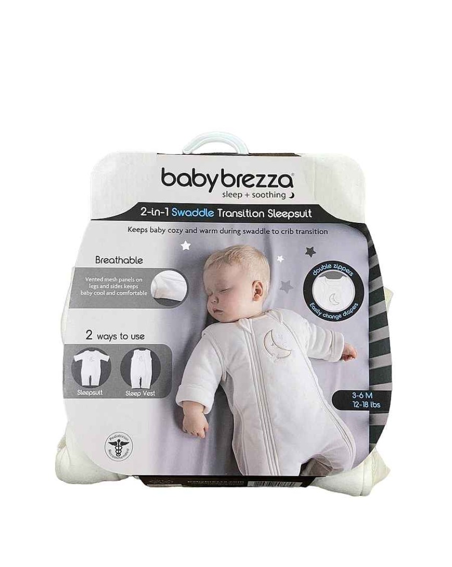 Baby Product Baby Brezza | Baby Brezza 2-In-1 Swaddle Transition Sleepsuit