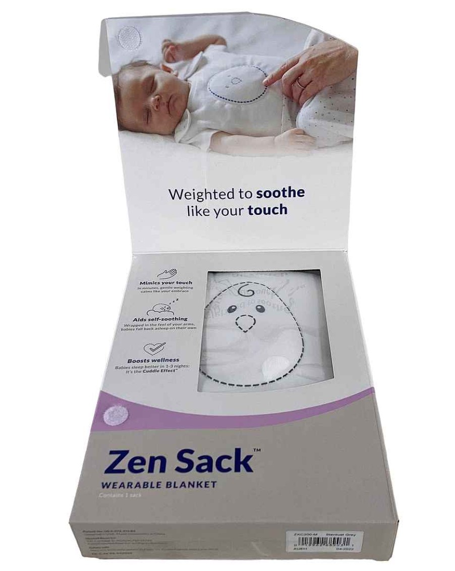 Baby Product Nested Bean | Nested Bean Zen Sack Classic, Medium (6-15 Months), Stardust Grey