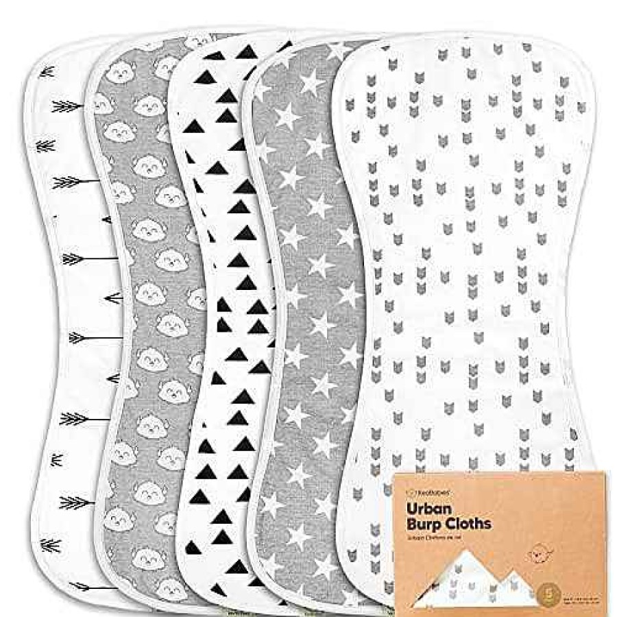 Baby Product KeaBabies | Keababies Urban Burp Cloths