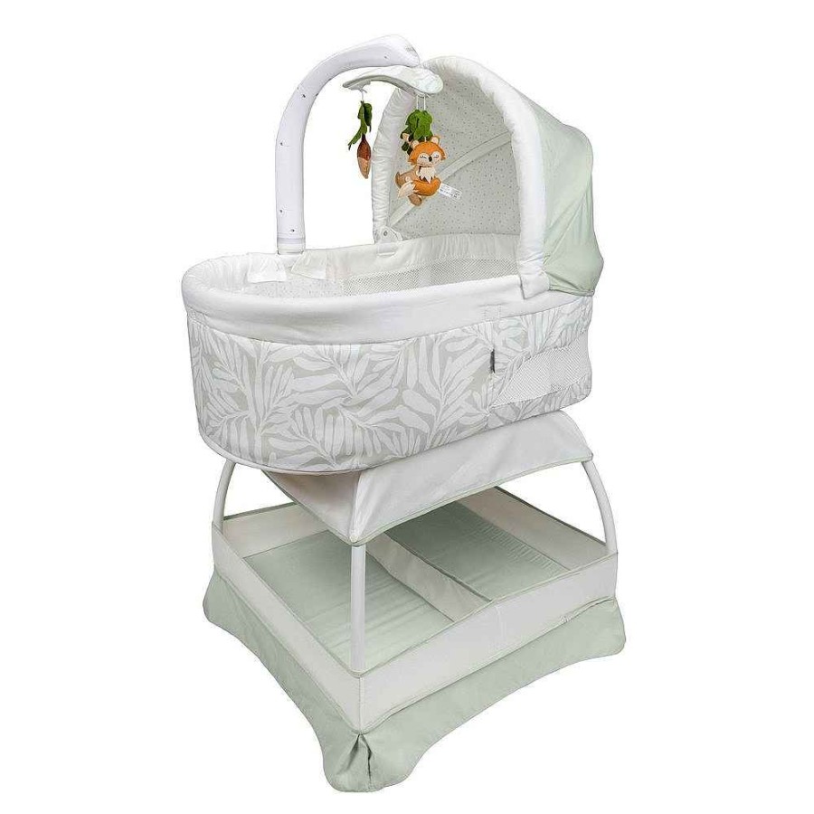 Baby Product TruBliss | Trubliss Sweetli Calm Bassinet, Sage Fern Leaves