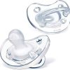 Baby Product Chicco | Chicco Physioforma Soft Silicone Orthodontic Pacifier, 0-2M, Clear