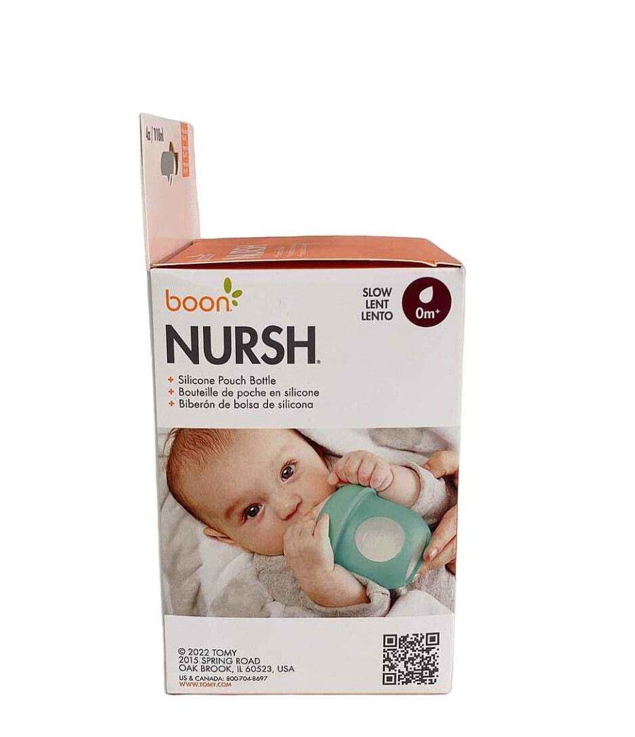 Baby Product Boon | Boon Nursh Bottle, 4Oz, Slow