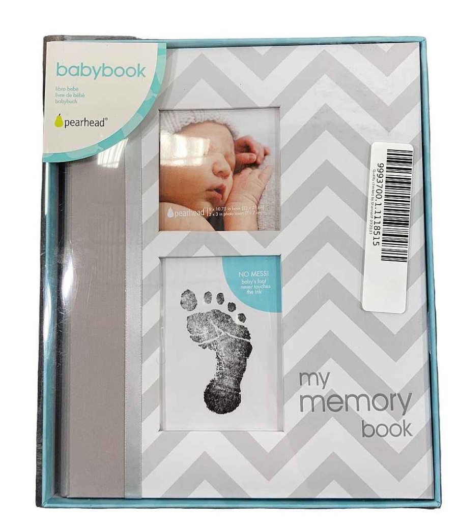 Baby Product Pearhead | Pearhead Chevron Baby Memory Book