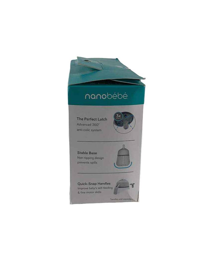 Baby Product Nanobébé | Nanobebe Flexy Silicone Baby Bottles, 9Oz, 3-Pack, White