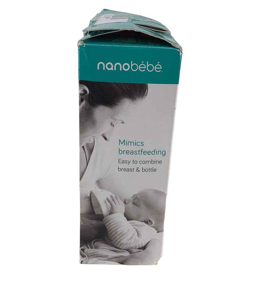 Baby Product Nanobébé | Nanobebe Breastmilk Baby Bottles 3-Pack, Grey