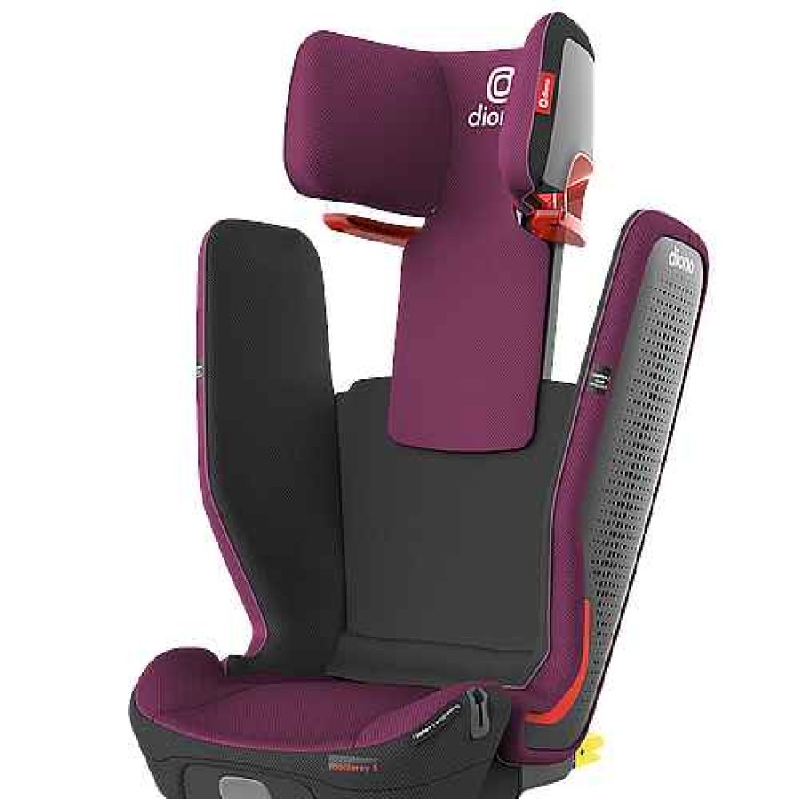 Baby Product Diono | Diono Monterey 5Ist Fixsafe Booster Seat, Purple Plum,